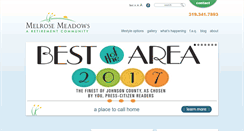Desktop Screenshot of melrosemeadows.com